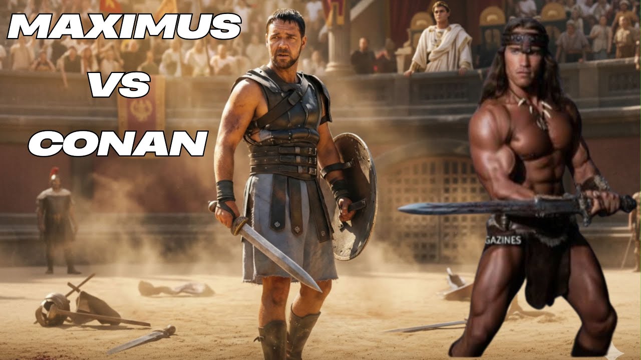 GLADIATOR Against CONAN The Barbarian Final Battle ⚔️ Fan Made AI Epic Trailer