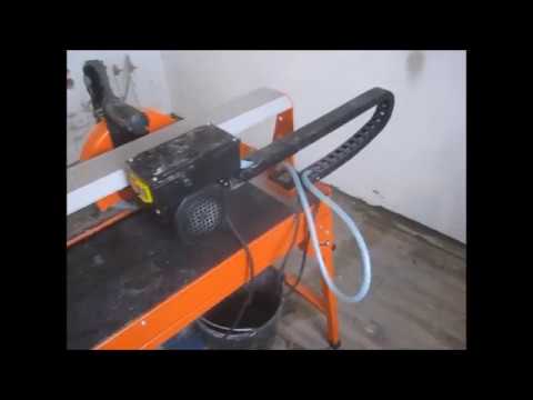 Укладка плитки на теплый электрический пол.Новый крутой плиткорез.Запрещенный объект