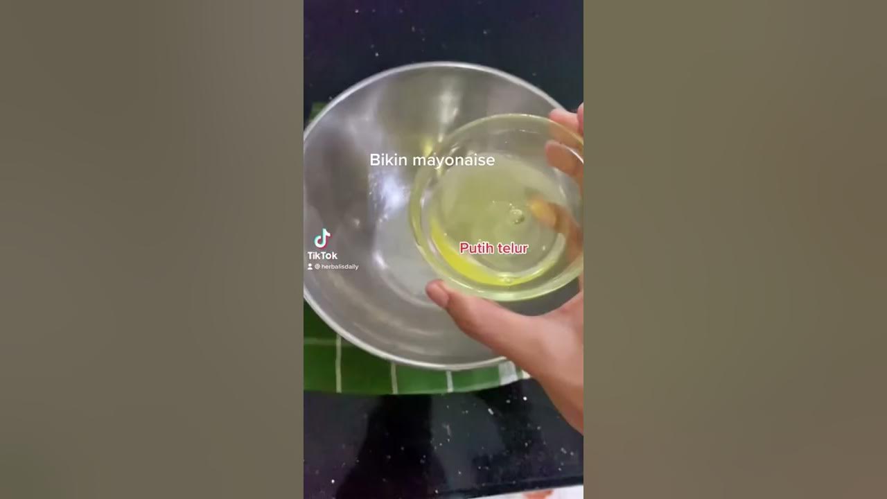 Bikin mayonaise minyak zaitun Bikin mayonaise minyak zaitun