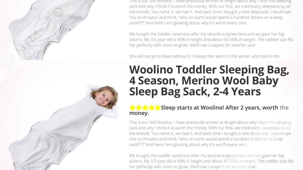 woolino 4 season sleep sack