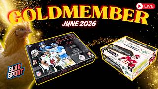 Celebrity 🚨 LIVE 🚨 - June 2026 GoldMember Stream - 2025 Topps Signature Class Football + Prizm  No Huddle Wealth