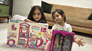 BARBİE EVİ / HEDİYE ALDIM 💖