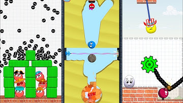 Hide Ball Vs Lucky Balls Vs Draw To Smash Brain Teaser Gameplay Max All Level