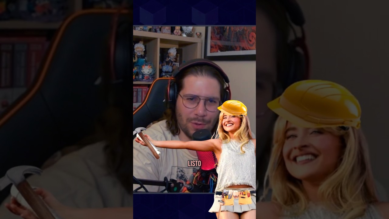 Sabrina de Carpenter a Carpintera en FORTNITE  #ClubVicioClips