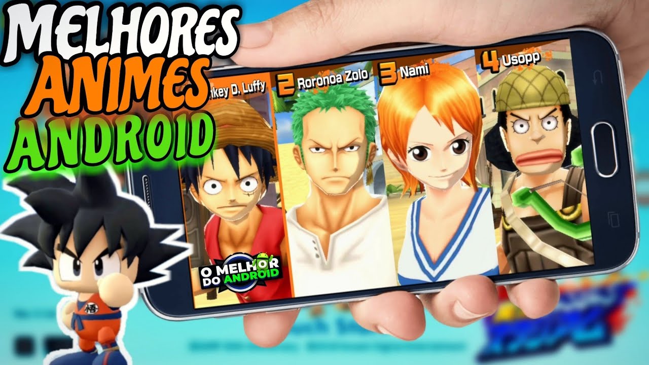 SAIUU! os 10 melhores jogos de ANIME para android 2019 - YouTube