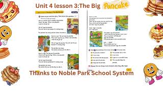 Grade 1: Oxford Progressive English, Unit 4 Lesson 3: The Big Pancake