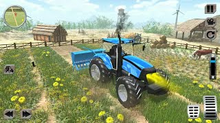 Farming Sim 2018: Modern Farmer Tractor Simulator - Android Gameplay FHD screenshot 2