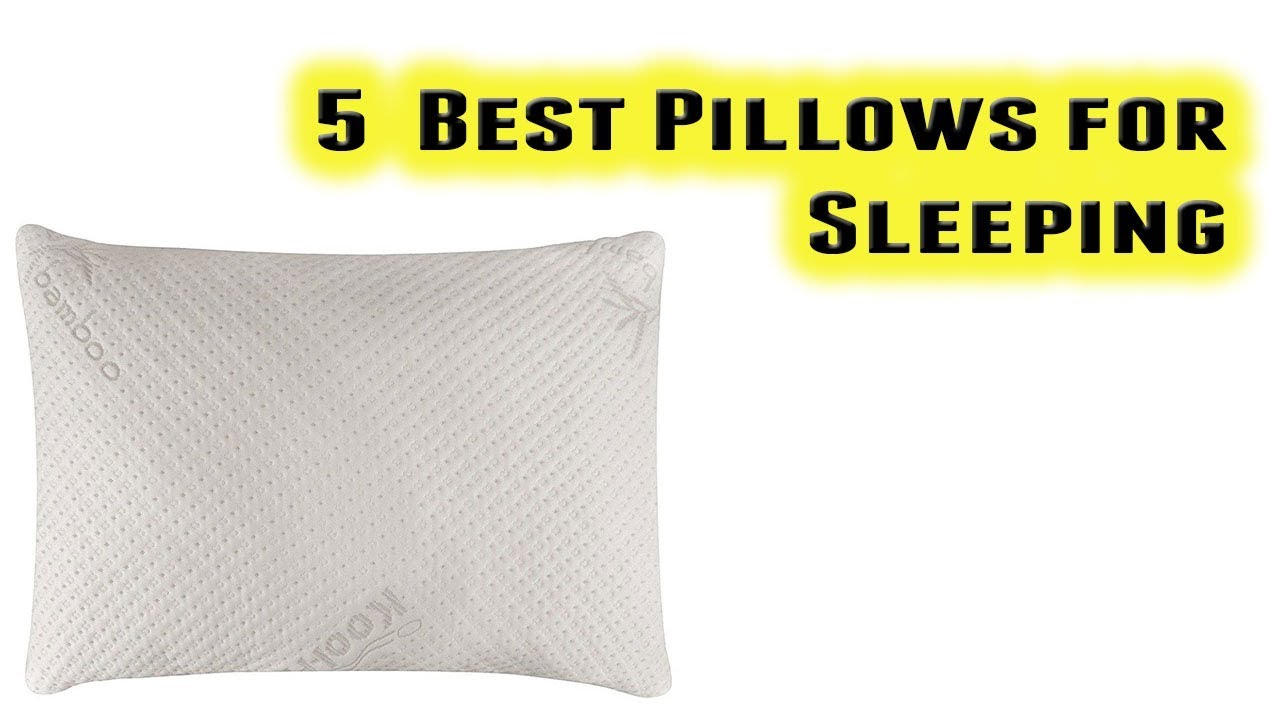 Best Pillows for Sleeping Buy in 2017 - YouTube