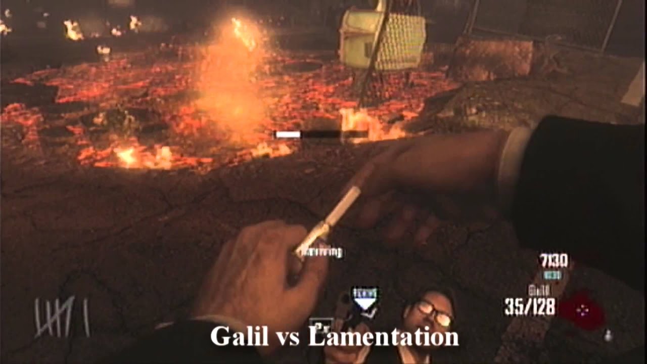 BLACK OPS 2 ZOMBIES   GALIL VS LAMENTATION   PACK A PUNCH