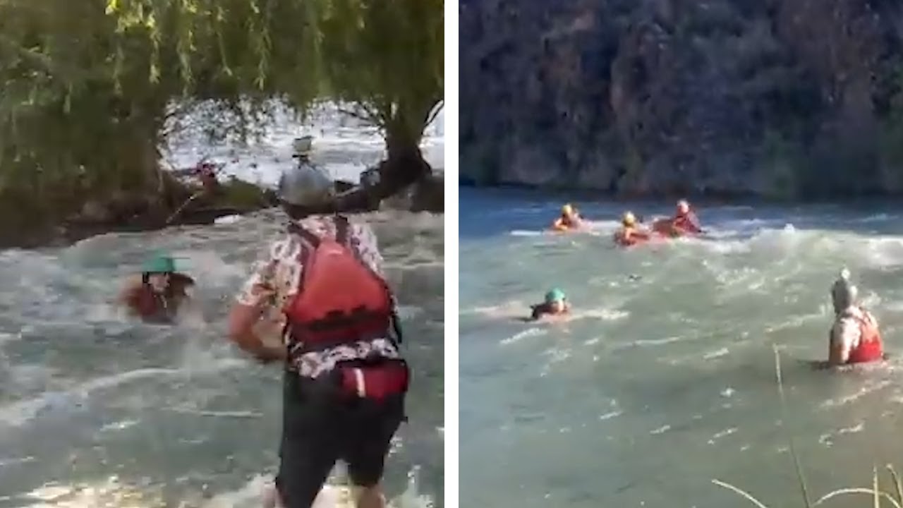 Riveting Rivers Riveting Rafting Rescue: Dramatic Video Captures Swift River Save in ...