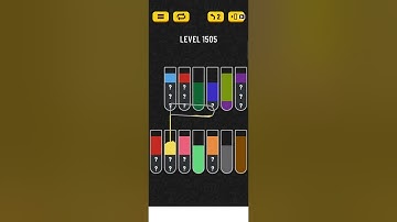 water sort (level 1505)