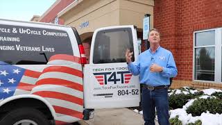 VRSA Doantion of computers and equipment to support the Veteran Community