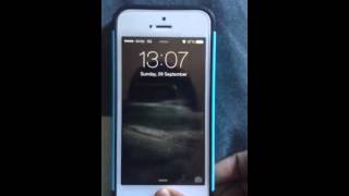 iOS 8 lockscreen hack screenshot 3