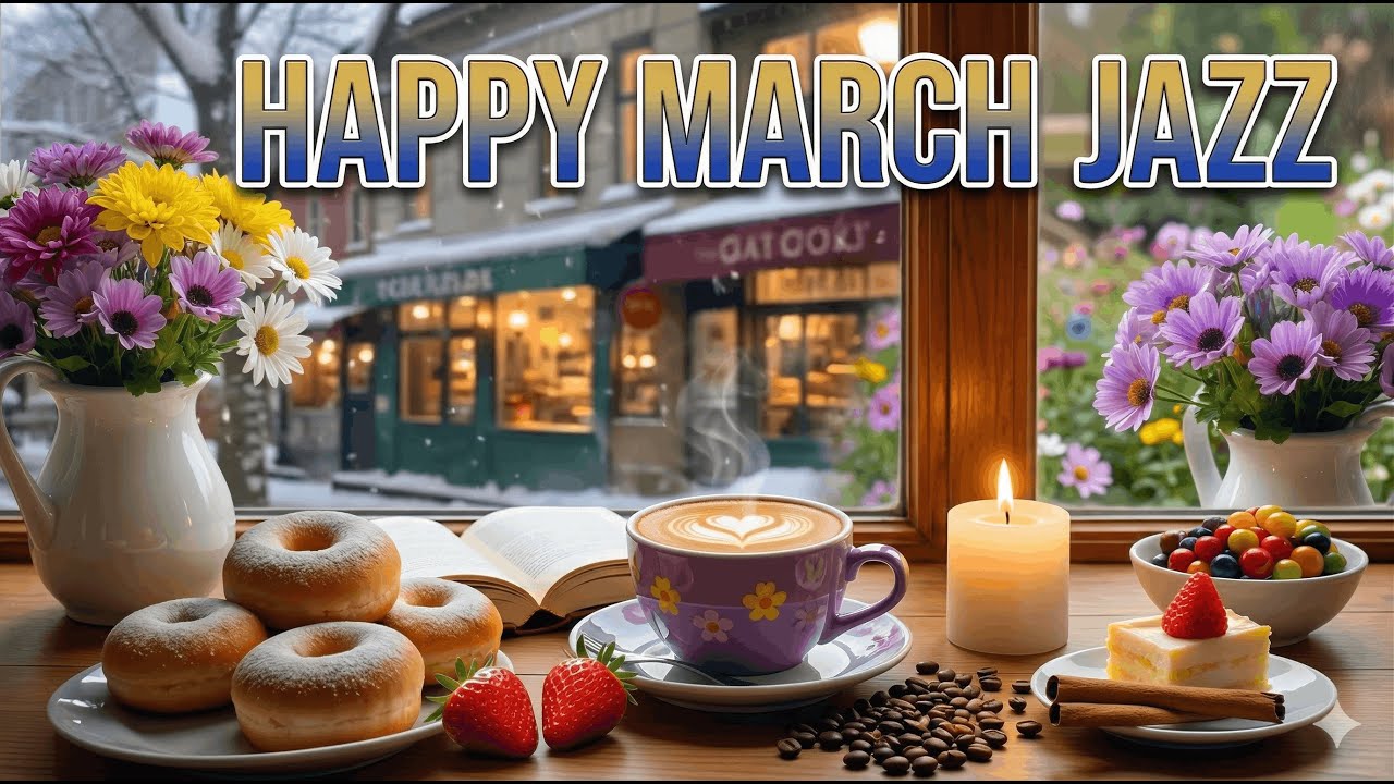 Happy Lightly Jazz ☕Feeling Relaxing Coffee Jazz Music and Positive Bossa Nova Piano for Great moods