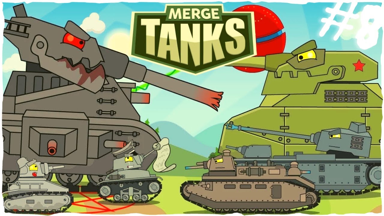 Monster Tank Game - Create A New Lx Tank #8 | Merge Tanks 2 | Cartoons  About Tanks - Youtube