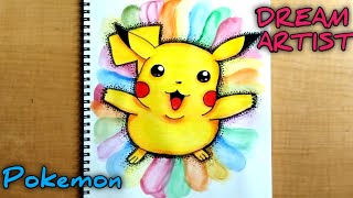 How to Draw 🎨 Pikachu | Pokemon step by step l TUTORIAL l #ART l
