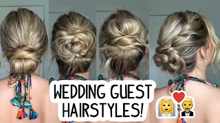 CHEVETS SIMPLES POUR INVITÉES, DEMOISELLES D'HONNEUR ET MARIÉES ! Cheveux mi-longs et longs | Chi...