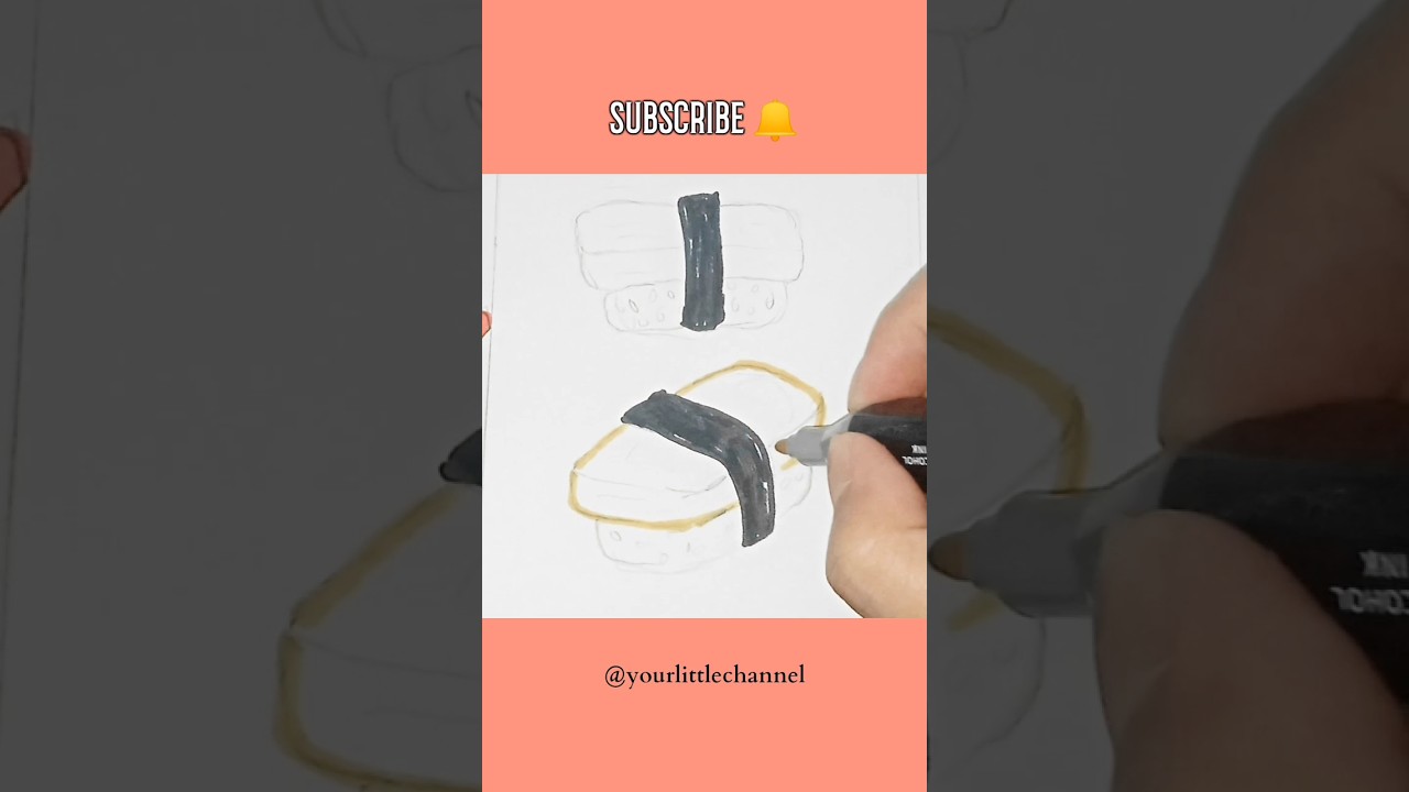 Tamago Nigiri Sushi 🍣 subscribe 🤗☝️ 