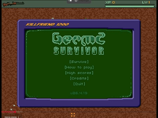 GermZ Survivor - Humanity’s final resistance has arrived on the Amiga via Last Minute Creations