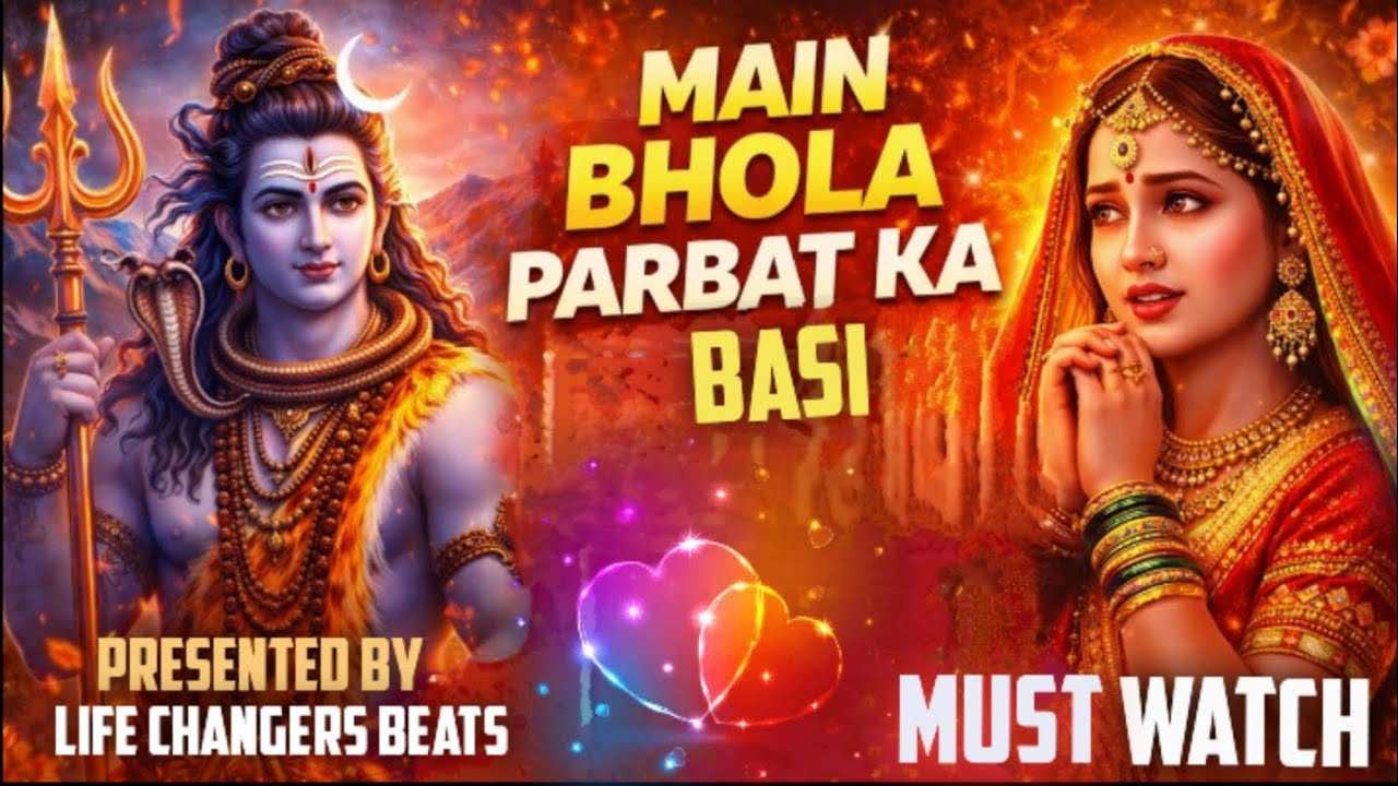 MAIN BHOLA PARBAT KA BASI | SHIV PARVATI LOVE SONG | HARYANVI BHAKTI SONG 2026 | LIFE CHANGERS BEATS