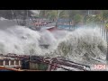 SUPER ⚡ Typhoon Surigae hooked the Philippines.🌀 Typhoon Bising 2021.