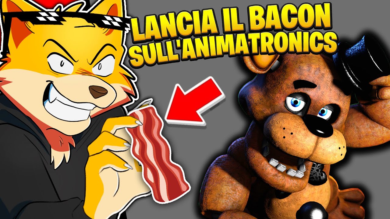 Ho Lanciato 1000 Fette di BACON Su Oggetti ILLEGALI! Lancio il BACON Sugli ANIMATRONICS?! *GODO*