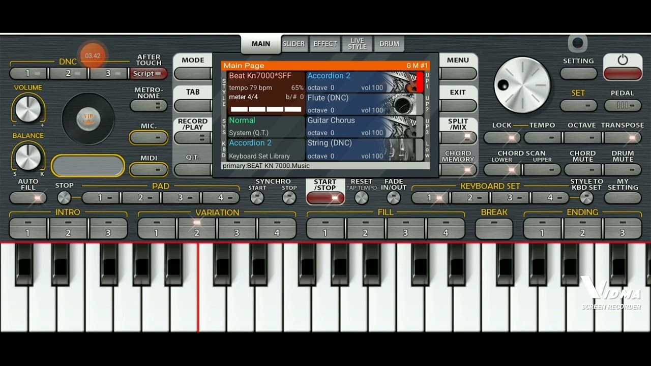 FREE SET BEAT KN 7000 ORG 2024