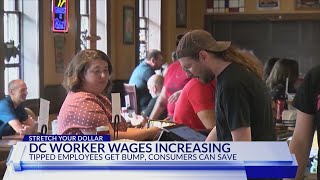 Tipped-worker wages increase in DC, will menu prices follow?