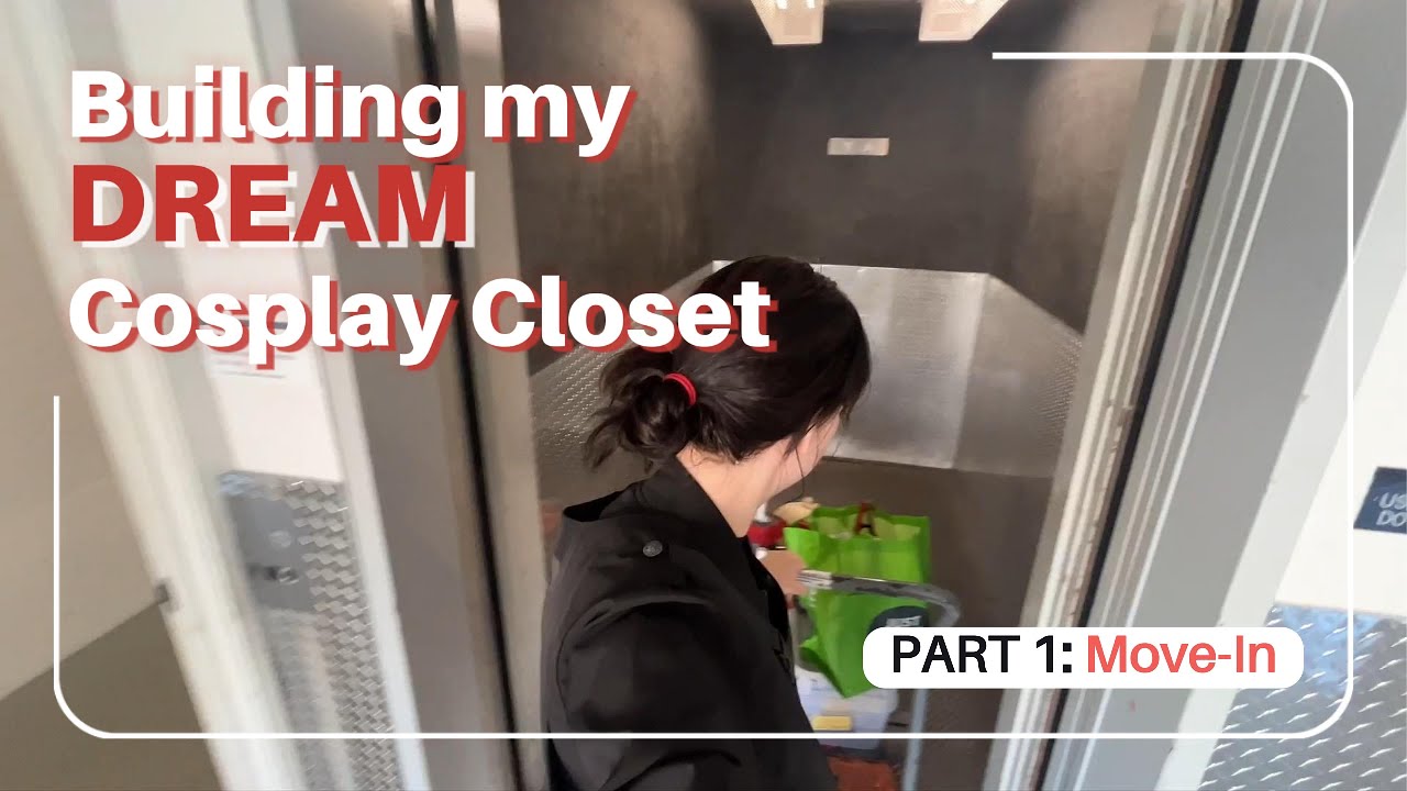 PART 1 Of building my DREAM Cosplay Closet!