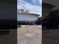 New 75 Foot Sportfishing Boat Pulled From the Shed -