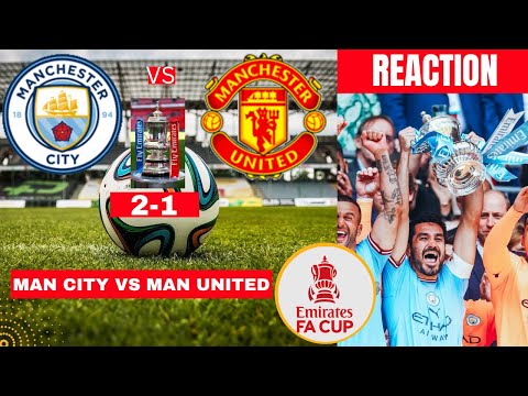 Man City vs Manchester United 2-1 Live Stream FA Cup Final 2023 Football Match Commentary Highlights