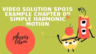 Video Solution Chapter 9.1,9.2,9.3,9.4 ~Simple Harmonic Motion~ Physics Matriculation