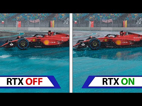 F1 2021 x F1 22: comparativo mostra evolução gráfica sutil na nova geração