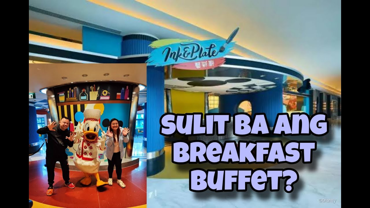 INK AND PLATE BREAKFAST BUFFET at DISNEY HOTEL
