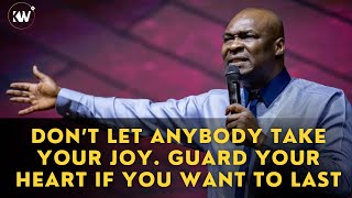 YOU MUST REMAIN JOYFUL AND KEEP BITTERNESS AWAY FROM YOUR HEART IF YOU WANT TO LAST  Apostle Selman