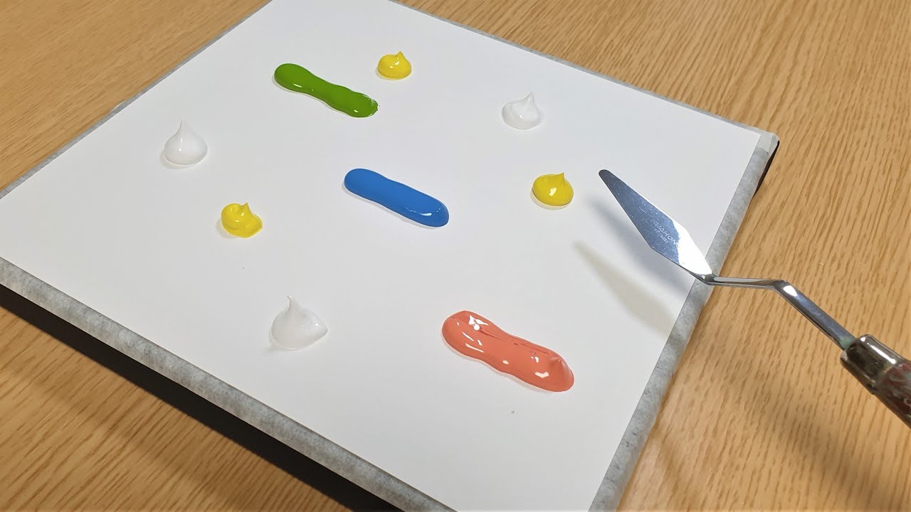 Full of luck | Colorful Abstract Painting | Daily Art Therapy | Acrylic painting Step by Step ☁️093