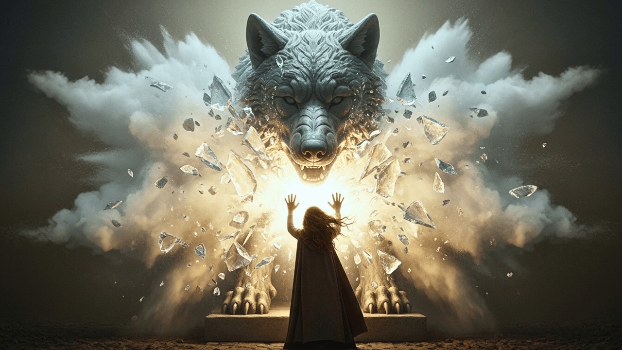 Everyone MOCKED Her for Speaking to the Frozen Wolf — Until the Night It Answered Her