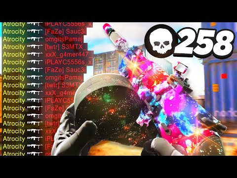 *258 KILLS* DEMONIC AMR9 CLASS SETUP in MODERN WARFARE 3 (BEST AMR9 CLASS SET UP MW3)