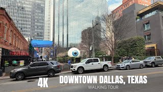 Walking Through Downtown Dallas in 2025 [4K]
