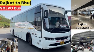 *Bus stand is airport😲* Rajkot to Bhuj journey in GSRTC VOLVO Bus | Gujarat Series #2 screenshot 5