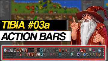 TIBIA - TUTORIAL COMPLETO - #3a ACTION BARS (2019 ATUALIZADO)