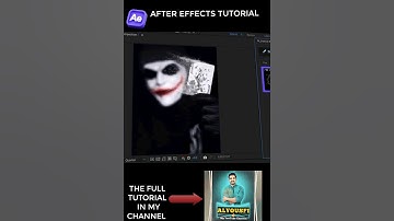 Blow your mind How to Use Particle Builder in After Effects | Alyousfi #Shorts