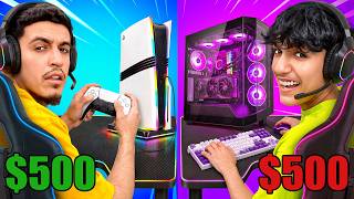 We Built $500 PS5 VS Gaming PC Setups!