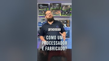 Você sabe como um processador é fabricado? #pcbuilder #informatica #hardware