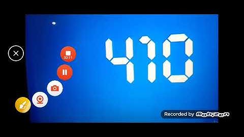 Challenge countdown from 1000