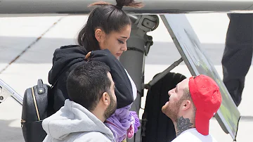 Ariana Grande Spotted for First Time Since Manchester Attack Singer in Tears With Mac Miller