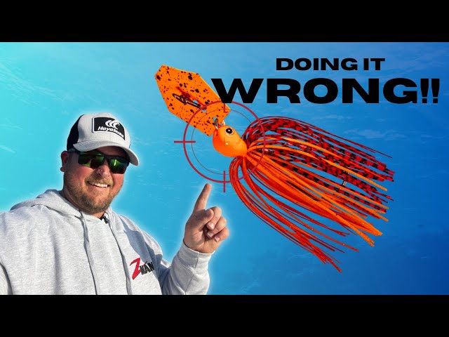 Most Anglers Don't Fish A CHATTERBAIT Correctly!! Try These PROVEN