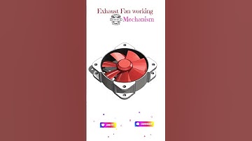 Exhaust Fan Working Mechanism #automobile #3d #3dprinting #mechanical #engineering#animation#art#cad