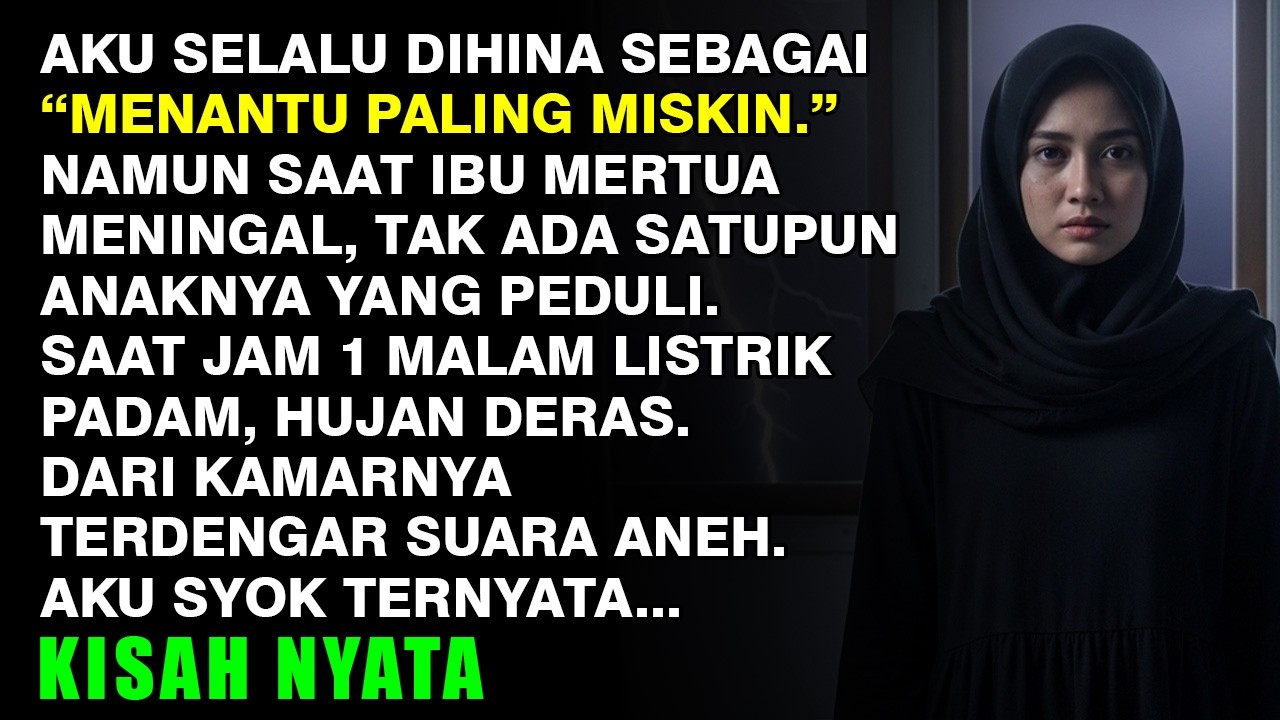 DIHINA MISKIN, TAPI SAAT BUKA GENGGAMAN TANGAN MAYAT MERTUAKU, ISINYA BIKIN MENANTU NANGIS SYOK..