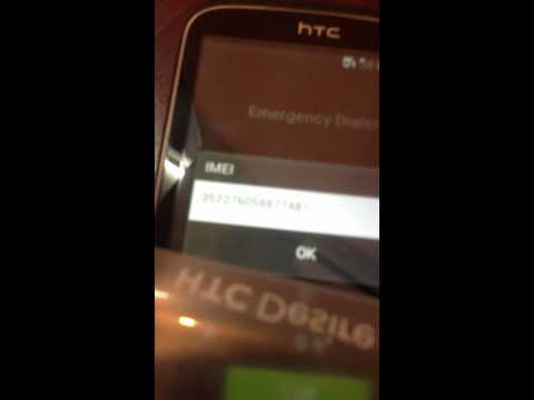 HTC Desire C bad unlock code